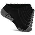 thumbnail image 1 of EALLCO 10 Pack Men's Ankle Socks Breathable Low Cut Light Weight Socks for Men, 1 of 7