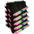 thumbnail image 1 of EALLCO 30 Pairs Womens Ankle Lightweight Socks Low Cut Casual Athletic Comfort Socks, 1 of 8