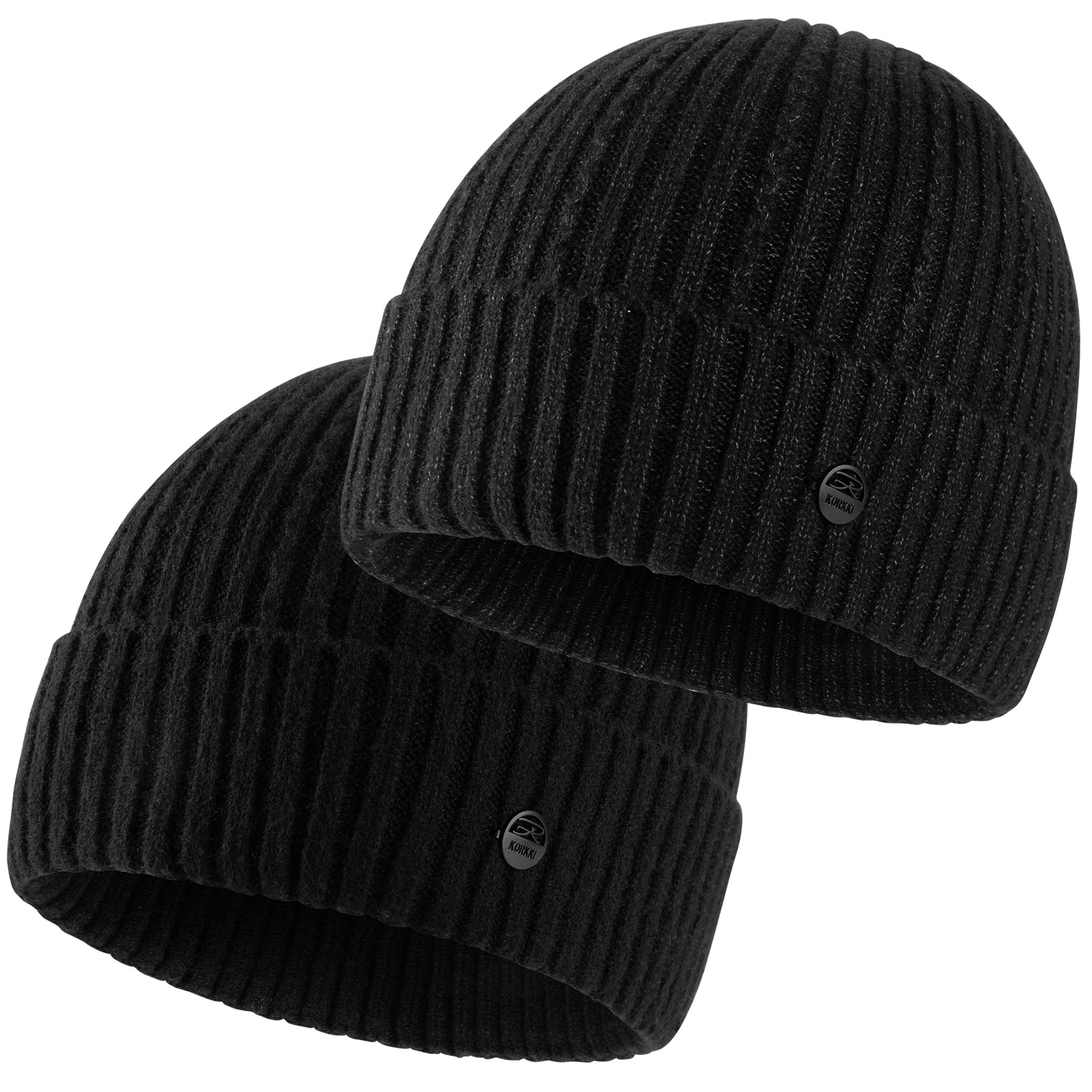 EALLCO Knit Beanie Hats for Men Women Winter Slouchy Hats Warm Classic