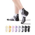 thumbnail image 1 of EALLCO Womens Quarter Socks 8 Pairs Athletic Performance Cushioned Running Workout Ankle Socks for Women, 1 of 9