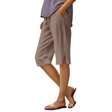 Womens Bermuda Shorts 2025 Summer Fashion Cargo Shorts With