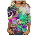 mardi gras tunic tops