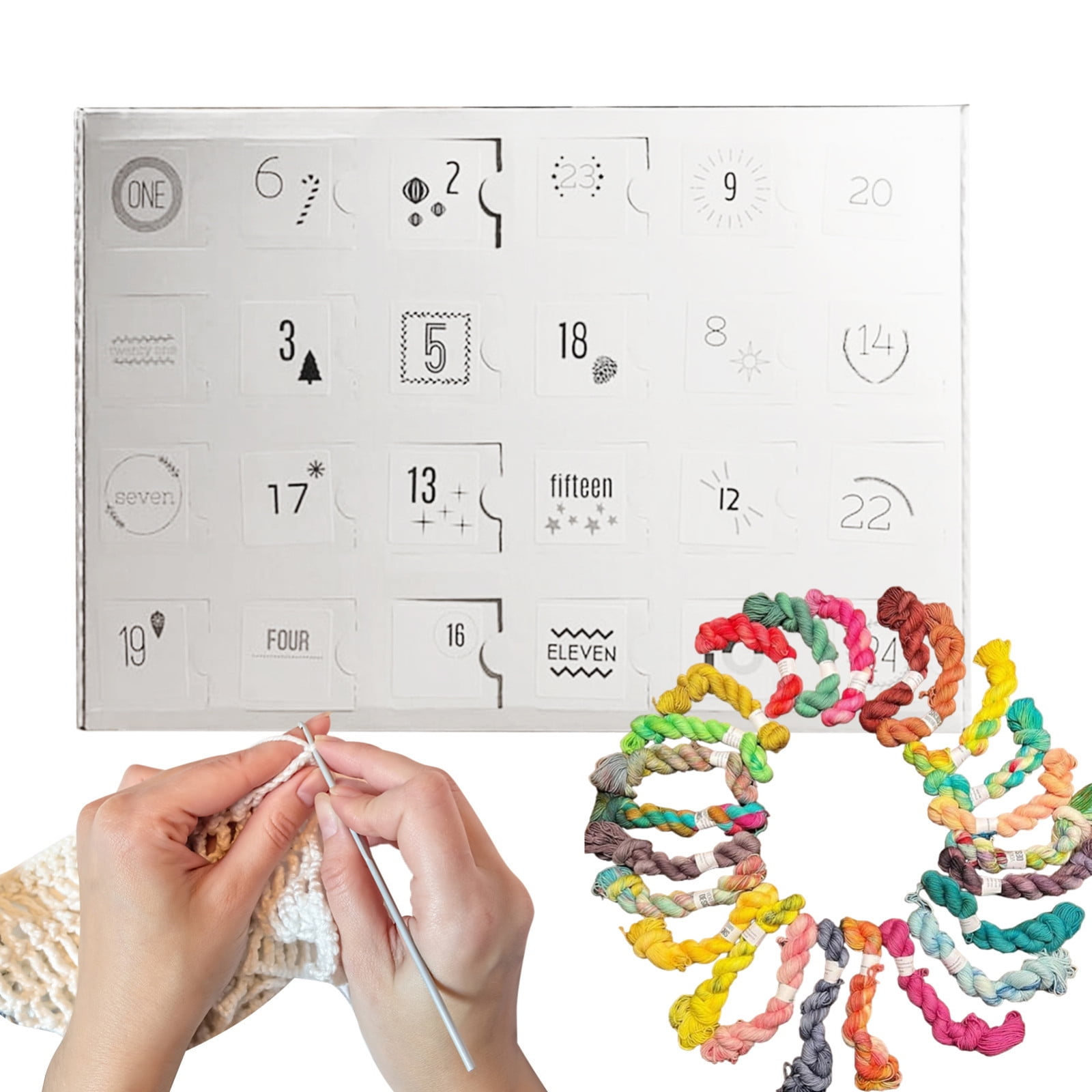 EANJE Yarn Advent Calendar for 2024: A Festive Yarn Countdown with EANJE Yarn Advent Calendar for 2024: A Festive Yarn Countdown with