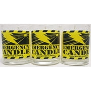 EAP 3-Wick Emergency Candle, 12 Hour Burn Time, 3 Count