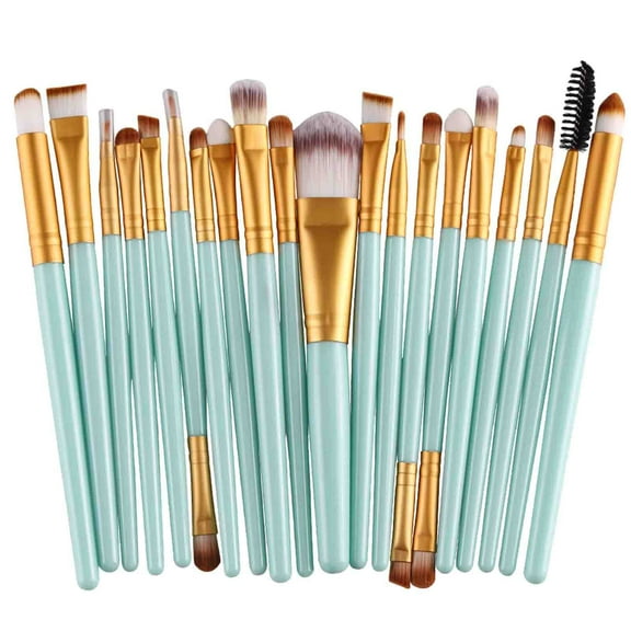 EARKITY 20 pcs Makeup Brush Set Tools Make-up Toiletry Kit Wool Make Up Brush Set,Makeup Brushes Artisan Easel Elite Cosmetics Make up Brush Set, Complete Makeup Brush Set