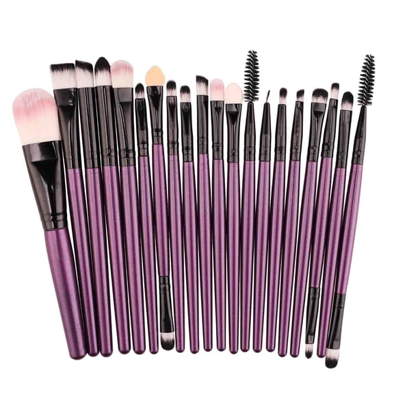 EARKITY 20 pcs Makeup Brush Set Tools Make-up Toiletry Kit Wool Make Up Brush Set,Makeup Brushes Artisan Easel Elite Cosmetics Make up Brush Set, Complete Makeup Brush Set