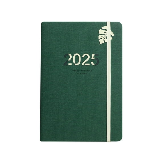 EARKITY 2025 Planner Calendar, 2025 Planner Notebook, 2025 Appointment Book Planner, 2025 Weekly Pocket Calendar, Personal Day Task & Work Organizer, Daily Weekly Monthly