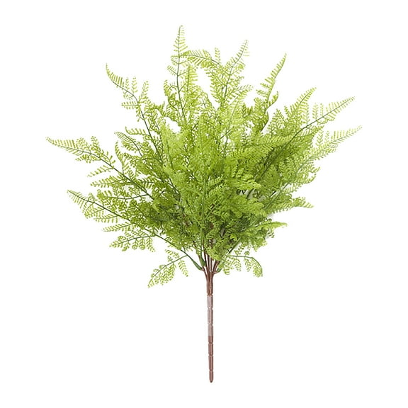 EARKITY Artificial Ferns Plants, Artificial Fake Fern Plants Bushes, Fake Fern Shrubs, Plastic Plant Greenery for Outdoor Indoor Home Garden House Office Decor