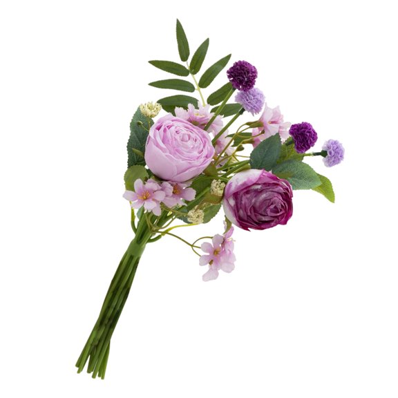 EARKITY Artificial Flowers, Fake Flowers, Faux Silk Flowers, No Fade Fake Plastic Flowers, Bundles Artificial Flowers, Artificial Roses Flowers, Window Porch Patio Garden Wedding Farmhouse Decor