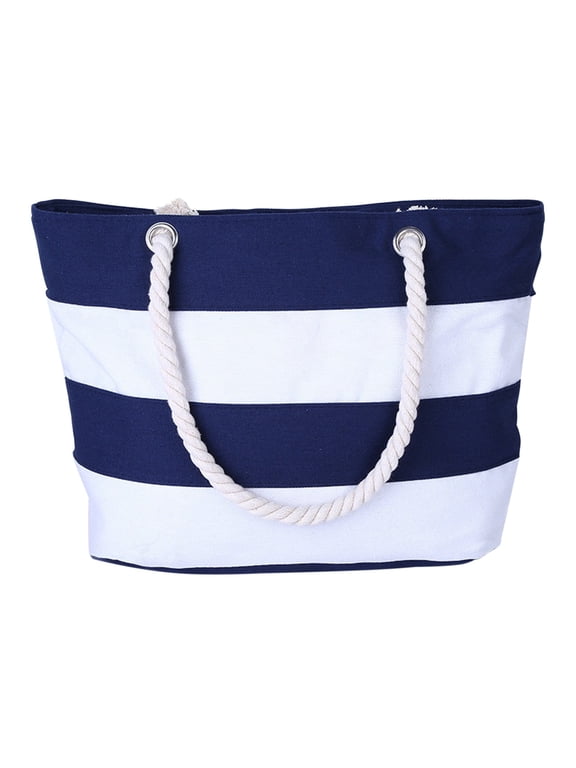 EARKITY Beach Bags for Women, Insulated Waterproof Beach Bag, Zipper Closure Beach Totes Bags, Sandproof Swim Pool Bag, Reusable Grocery Bag for Work, Shopping, Travel, Beach