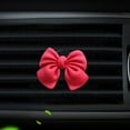 thumbnail image 1 of EARKITY Car Air Freshener, Bow Car Air Freshener Vent Clips, Car Air Outlet Decoration Interior Accessories, Coquette Style Auto Interior Decoration, Cute Vent Diffusers for Women and Girls, 1 of 3