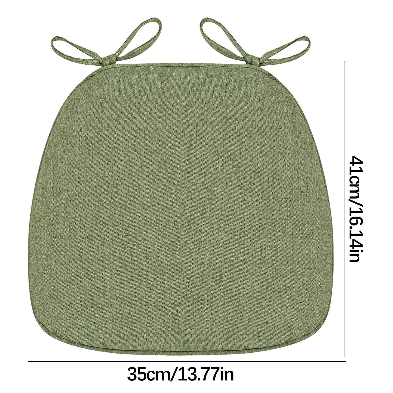 EARKITY Chair Cushion, Indoor Seat Cushion, Linen Dining Chair Cushion ...