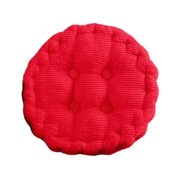 EARKITY Chair Cushion, Round Chair Pad, Seat Cushion, Solid Color Soft Chair Pads, Corduroy Pillow, Chair Seating Cushion for Dining Chair Patio Garden Kitchen Office School