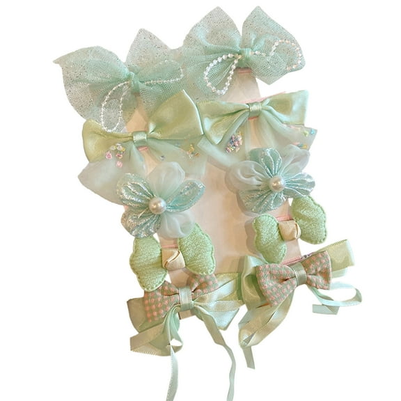 EARKITY Colorful Flower Hair Ties, Floral Hair Bands Handmade Hair Bows Ties/Cute Girls Hair Tie/Colorful Elastic Kids Hair Ties for Baby Girls Infants Toddlers