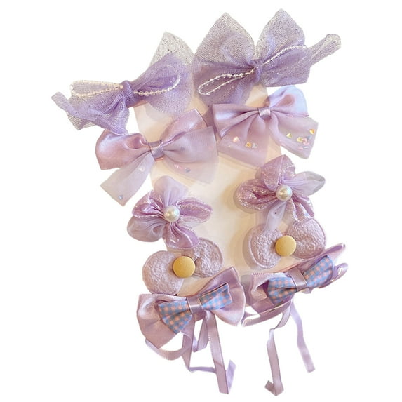 EARKITY Colorful Flower Hair Ties, Floral Hair Bands Handmade Hair Bows Ties/Cute Girls Hair Tie/Colorful Elastic Kids Hair Ties for Baby Girls Infants Toddlers