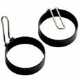 thumbnail image 1 of EARKITY Egg Rings, Pancake Ring with Handle, Stainless Steel Egg Cooking Rings, Round Egg Cooker Ring, Non Stick Metal Shaper Circles for Fried Egg Muffin Sandwich Breakfast Household Kitchen Cooking, 1 of 5