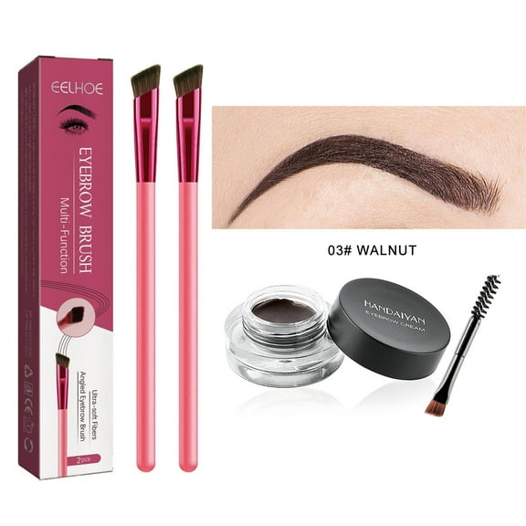 EARKITY Eyebrow Care Kit 4d Laminated, Home Eyebrow Care Kit 4D Laminated, 4d Laminated Eyebrow Home Grooming Kit, Eyebrow Contouring Pen, With Waterproof Eyebrow Gel