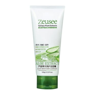 EARKITY Facial Cleanser, Aloe Facial Cleanser, Gentle Face Cleanser, Foaming Face Wash, Hydrating Face Wash, All Natural Face Wash for Deep Cleansing - Hydrating & Nourishing