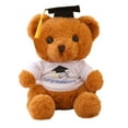 thumbnail image 1 of EARKITY Graduation Bears, Graduation Plush Bear Toy, Plush Graduation Bear Doll, Plush Bear with Graduation Hat, 2024 Bear Decor Dolls Graduation Gifts for Nurse Kindergarten High School College, 1 of 3