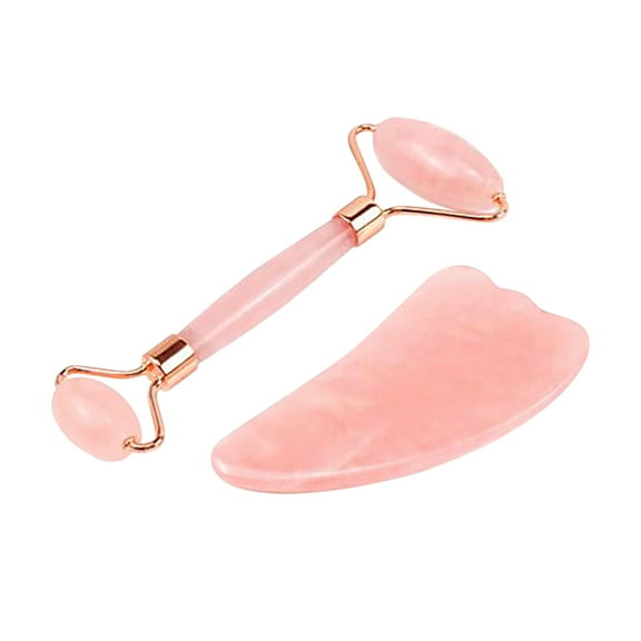 EARKITY Gua Sha Facial Tools, Jade Roller Set for Skin Care, Reduce Puffiness and Improve Wrinkles, Guasha Tool for Face, Gua Sha Stone Self Care Gift for Woman Man