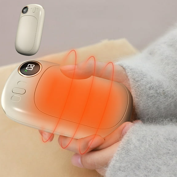 EARKITY Hand Warmers Rechargeable, Magnetic Electric Hand Warmers, Hands Heater, Portable Charger, Portable Pocket-Sized Heater, Great for Outdoors, Hunting, Golf, Camping, Warm Gifts