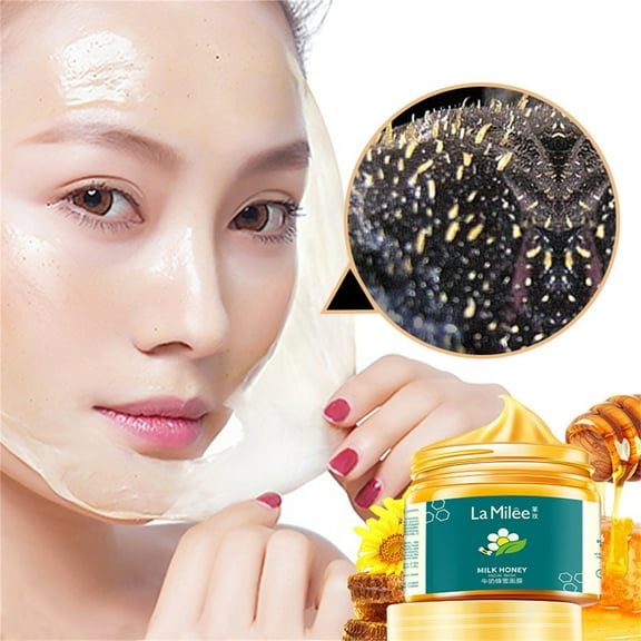 EARKITY Honey Mask, Honey Tearing Mask, Blackhead Remover Mask, Honey Peel Mask for Face, Deep Cleansing and Remove Dead Skin, Blackhead Control & Shrink Pores