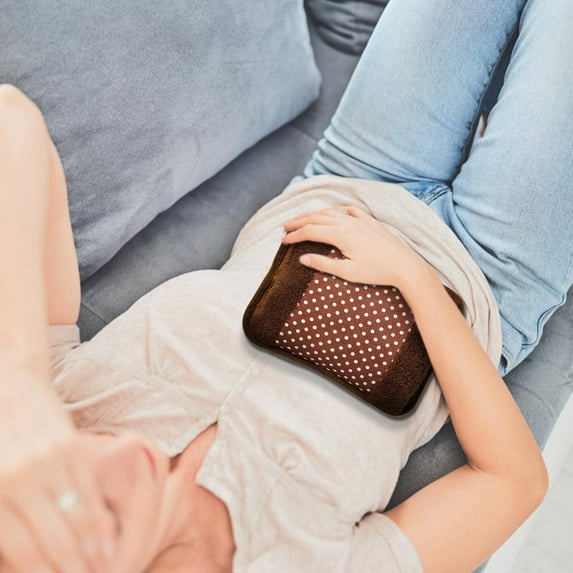 EARKITY Hot Water Bag, Winter Hand Warmer, Hot Water Bottle, Rubber Warm Water Bag Pouch, Heat Pad, for Neck and Shoulder, Back,Hand, Legs, Waist, Menstrual