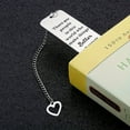 thumbnail image 1 of EARKITY Inspirational Bookmark, Appreciation Bookmark with Motivational Words, Stainless Steel Ruler Bookmark Stationery, Inspiration Back-to-school Gift for Kids, Boys, Girls, Students, Book Lovers, 1 of 2