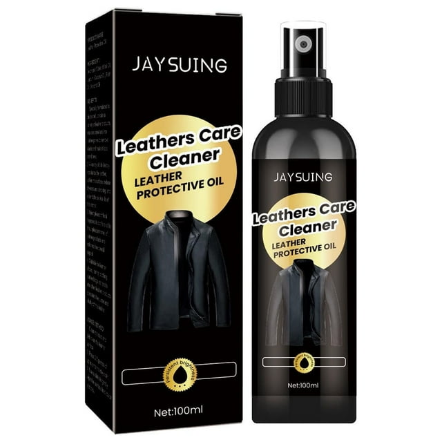 EARKITY Leather Cleaner, Leather Conditioner Spray, Leather Stain Remover, Leather Protection Agent, Protect, Restore Leather Couches, Furniture, Car Interiors, Jackets, Shoes, Removes Surface Dirt