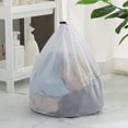 thumbnail image 1 of EARKITY Mesh Laundry Bags - Washing Machine Mesh Wash Bags - White Laundry Nets with Drawstring - Large Laundry Drawstring Bag for College, Dorm, Travel, Family and Apartment Dwellers, 1 of 5