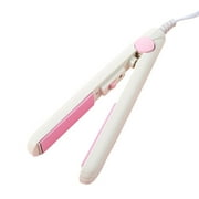 EARKITY Mini Hair Curler, Ceramic Mini Hair Curler for Short Hair Fine Hair, 2 in 1 Mini Ceramic Curler and Hair Straightener, Mini Curling Iron 1/2 Inch Barrel Short Hair, 2024 Clearance Sales