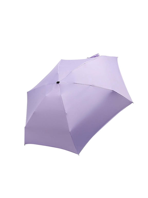 Mini Umbrellas, Mini Travel Compact Umbrella, Small Lightweight Folding Sun Umbrella, UPF 50+ UV Blocker Sun Protection Umbrella, Micro Travel Parasol, Perfect for Women Men Outdoor Sun & Rain