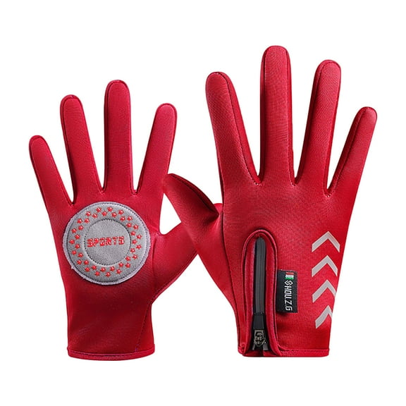 EARKITY Motorcycle Gloves, Winter Gloves, Riding Gloves, Touch Screen Warm Thermal Gloves, Cold Weather Gloves for Running Cycling Hiking Driving, Lightweight, Breathable, Grippy Non-Slip Material