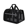 thumbnail image 1 of EARKITY Pet Carriers, Cat Carrier, Dog Carrier, Portable Soft-Sided Pet Carriers Travel Bag, Collapsible Hand Bag, Airline Approved, Breathable Durable Bite-Resistant Mesh with Removable Washable Mat, 1 of 5