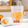 thumbnail image 1 of EARKITY Plastic Pitcher, Ice Tea Pitcher, Clear Water Pitcher for Cold Drinks, Lemonade Juice Beverage Jar, Plastic Pitcher with Lid, BPA-FREE, for Lemonade, Iced Tea, Milk, Juice, Beverages, 1 of 7