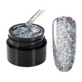 thumbnail image 1 of EARKITY Reflective Glitter Nail Art Gel, Long-Lasting 5ml Shiny Diamond Gel Bright For Nail Art Design LED/UV Lamp, 1 of 4