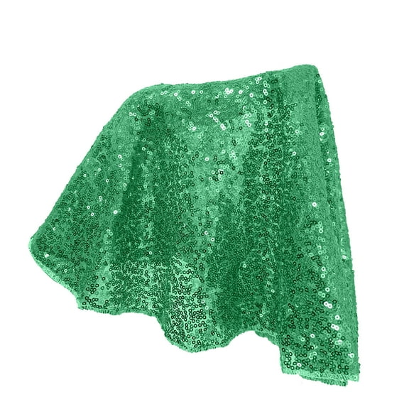 EARKITY Round Tablecloth, Sequin Tablecloth, Round Sequin Tablecloth, Sequin Table Cover, Glitter Fabric Table Cover, Sequin Circular Tablecloth for Wedding Party Cake Dessert Events Christmas Decor