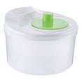 thumbnail image 1 of EARKITY Salad Spinner, Salad Spinner Lettuce Dryer, Large Manual Lettuce Spinner, Salad Spinner Dryer Washer, Fruit & Vegetable Basket Colander, With Secure Lid Lock & Built-in Draining System, 1 of 5