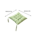 thumbnail image 1 of EARKITY Seat Cushions, Chair Cushions, Soft Chair Pads with Ties, Patio Cushions for Outdoor Furniture, Square Seat Cushions, Non Slip Chair Mat for Room Garden Office Dining Sofa Indoor Outdoor Use, 1 of 2