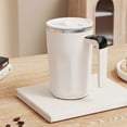 thumbnail image 1 of EARKITY Self Stirring Coffee Mug, Magnetic Stirring Cup, Electric Mixing Cup, LED Temperature Display Rechargeable Magnetic Heat Preservation Stainless Steel Coffee Milk Cup, 1 of 3