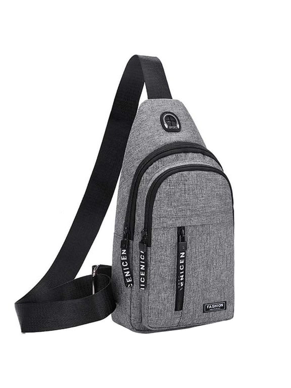 Sling Bags, Strap Bag, Casual Crossbody Sling Backpack, Shoulder Daypack, Portable Hiking Daypacks, Multipurpose Cross Body Chest Bag for Travel Sport Running Hiking