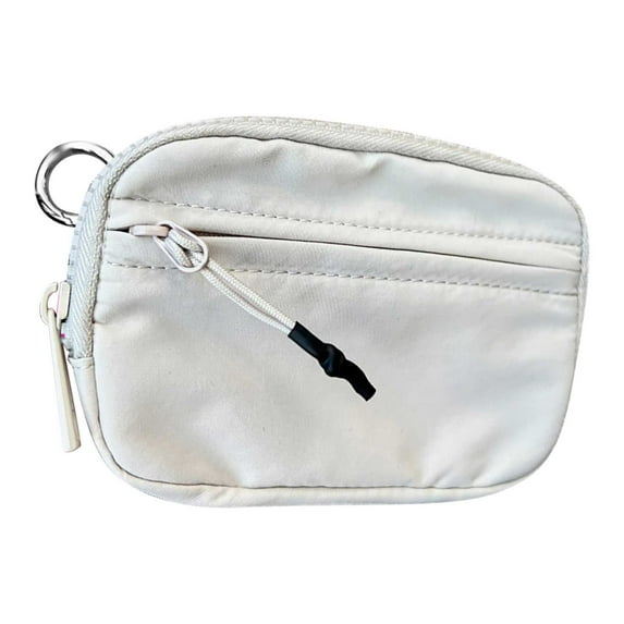 EARKITY Small Wallet, Coin Purse, Keychain Wristlet Wallet, Dual Pouch Wristlet Portable, Small Change Purse Keychain Card Holder