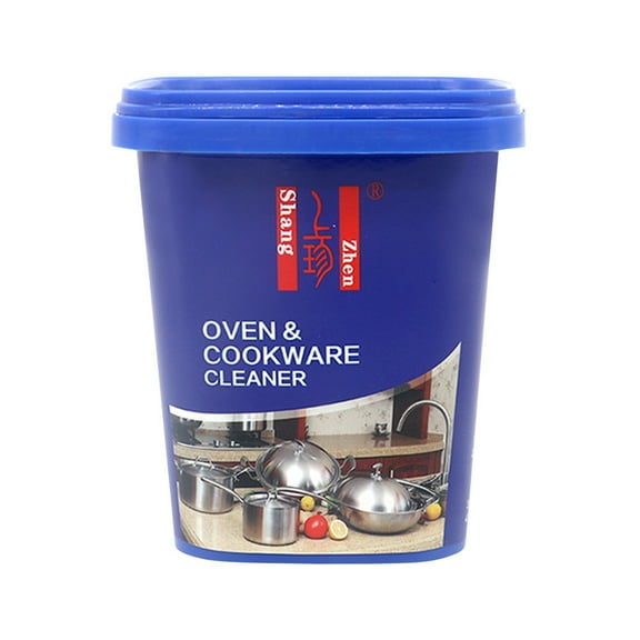EARKITY Stainless Steel Cleaning Paste, Multi-Purpose Powerful Cookware Decontamination Rust Removal, Suitable kitchen Oven Cookware Stainless Steel and Glass Material of Cleaner
