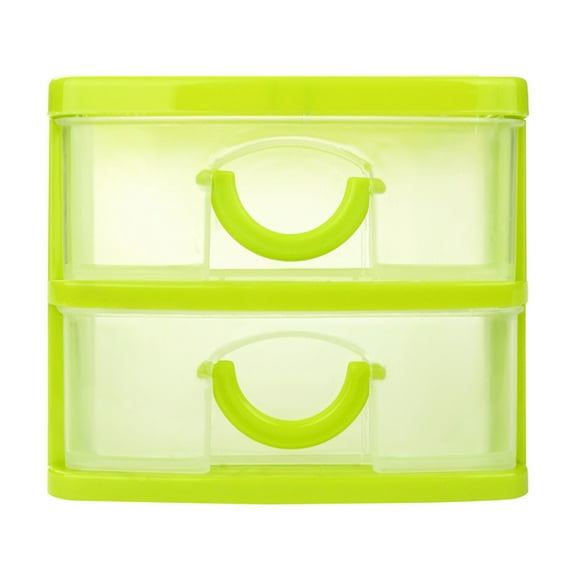 EARKITY Storage Drawer, Small Desktop Drawer Storage Unit, Plastic Mini Organizer with Drawers, Organizer Box Storage Container Case, Versatile Stackable Storage Box for Office Supplies Makeup