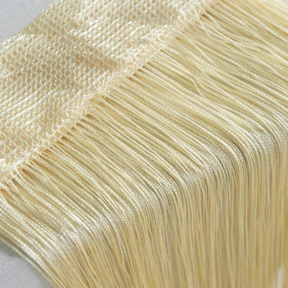 EARKITY String Curtains, Doorway String Curtain, Door Curtains, Closet Curtains, Hanging Patio Tassels Screen Room Decor, Bedroom Wall Window Closet Kitchen Living Room Fringe Divider Panel