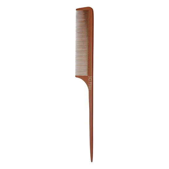 EARKITY Tail Comb, Carbon Fiber Rat Tail Styling Comb, Heat Resistant Anti Static Teasing Comb for Back Combing Root Teasing Adding Volume Evening Styling