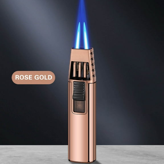 EARKITY Torcher Lighter, Portable Brightfire, Jet Lighter, Turbine Torcher Lighter, Torch Gas Flame Lighter, Inflatable Gas Waterproof Windproof Jet Torch Lighter for Candle Camping BBQ Kitchen