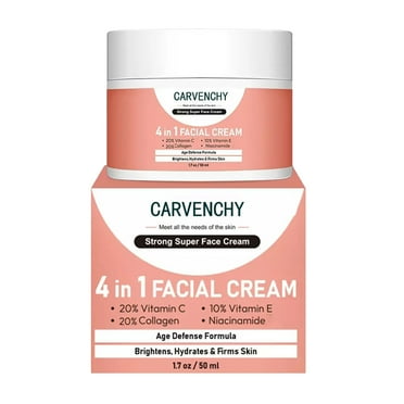 EARKITY Vitamin C Cream, Vitamin C Moisturizing Cream, Face & Body Lotion Moisturizer, Anti Aging Skin Care Firming & Brightening Cream For Body, Face, Uneven Skin Tone, Wrinkles, & Damaged Dry Skin