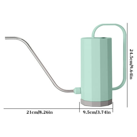 EARKITY Watering Can, Watering Can for Indoor Outdoor Plants, Garden Watering Cans, Modern Small Watering Cans, Long Spout Watering Can for Outdoor Indoor Bonsai Plants Garden Flowers