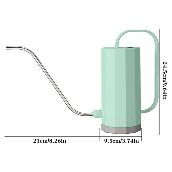 EARKITY Watering Can, Watering Can for Indoor Outdoor Plants, Garden Watering Cans, Modern Small Watering Cans, Long Spout Watering Can for Outdoor Indoor Bonsai Plants Garden Flowers